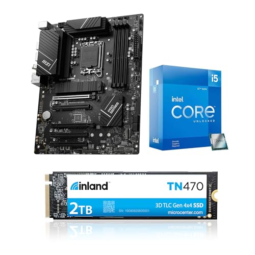 Amazon.com: Micro Center 3 in 1 Bundle: Intel Core i5-12600KF